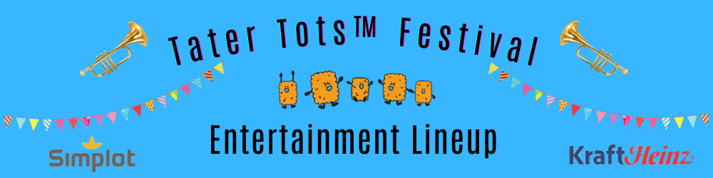 The Tater Tots Festival will host a large variety of local musical talent for the two day event.