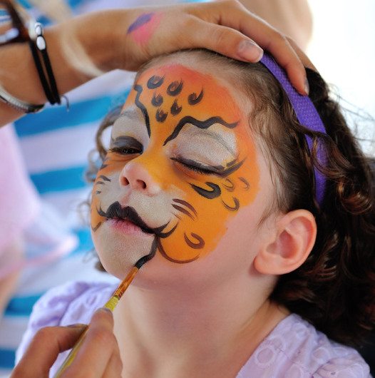 We will have face painting at the 4th Annual Tator Tots Festial.